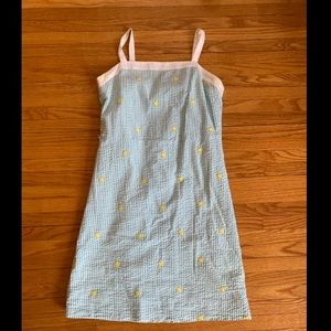 Hartstrings Dress with Stripes and Flowers
